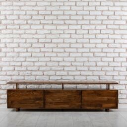 Destina Home TV Stand, Solid Wood, Handmade, 174 cm, Magnus in Brown - Size: 1 Pack - thumbnail 6