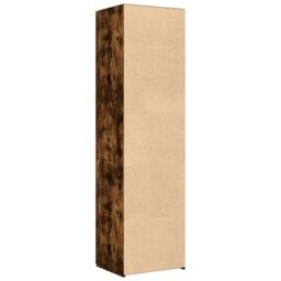 Berkfield Home Highboard Smoked Oak 50x42.5x185 cm Engineered Wood in Brown - thumbnail 6