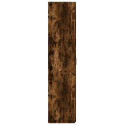 Berkfield Home Highboard Smoked Oak 50x42.5x185 cm Engineered Wood in Brown - thumbnail 5