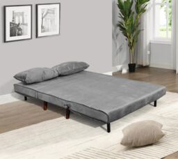 KOSY KOALA Double Sofa Bed Sleeper Foldable Portable Pillow Lounge Couch Grey Sofa BedLiving Room Furniture - thumbnail 3