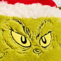 OHS Xmas Grinch Cuddle Cushion Reading Pillow in Green - thumbnail 3