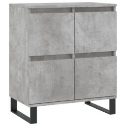 Berkfield Home Sideboards 3 pcs Concrete Grey Engineered Wood - thumbnail 5