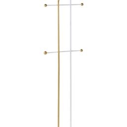 Wyld and Coco Luxor Freestanding Coat Rack Gold Steel 162cm 6 Hooks Modern - thumbnail 2