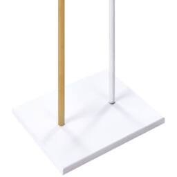 Wyld and Coco Luxor Freestanding Coat Rack Gold Steel 162cm 6 Hooks Modern - thumbnail 7