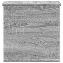 Berkfield Home Storage Box Grey Sonoma 30x35x35 cm Engineered Wood - Size: 30 x 35 x 35 cm - thumbnail 5