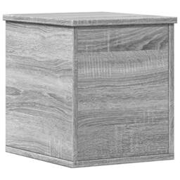 Berkfield Home Storage Box Grey Sonoma 30x35x35 cm Engineered Wood - Size: 30 x 35 x 35 cm - thumbnail 6