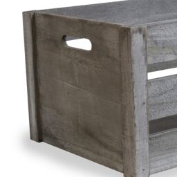 Red Hamper Deep Vintage Crate in Brown - Size: Small - thumbnail 2