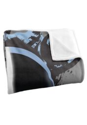 Avatar: The Last Airbender Avatar The Last Airbender Blue & Black Kanji Silky Touch Super Soft Throw Blanket 152 X 127 cm in White - thumbnail 3