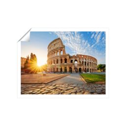 "Warren Reed - Designer Colosseum In Rome At Sunrise Unframed Art Print - Size: W12"" x H16""" - thumbnail 2