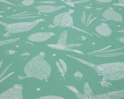 Creative Cloth Moorland birds King Size Duvet Reversible Set Green - Size: King Fitted - thumbnail 6