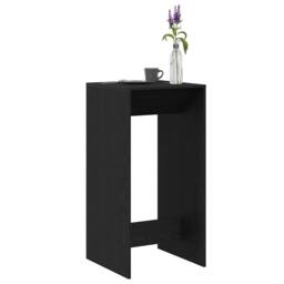 Berkfield Home Elegant Bar Table Black Oak 51x50x103, 5 cm Engineered Wood - thumbnail 1