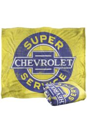 Chevrolet Super Service Silky Touch Super Soft Throw Blanket 152 X 127 cm in White - thumbnail 2