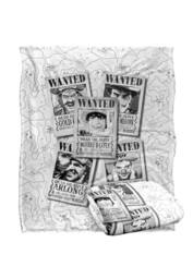 Netflix One Piece Wanted Posters Silky Touch Soft Throw Blanket 152 X 127 Cm - thumbnail 2