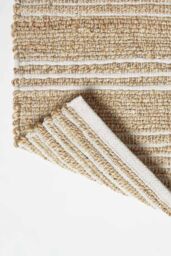 Homescapes Arlyn Natural Striped Handwoven Jute Rug - Size: 120 cm x 170 cm - thumbnail 5