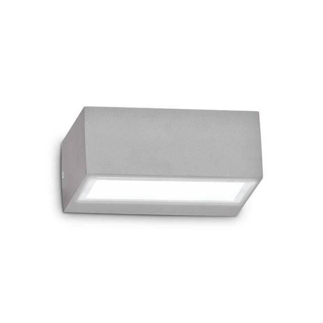 Netlighting Twin Outdoor Down Wall Lamp GR IP44 in Grey
