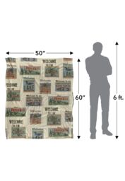 JQ Licensing Jl-Jp Welcome To The Cabin Lake Signs Silky Touch Super Soft Throw Blanket 152 X 127 cm in White - thumbnail 5