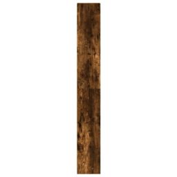 Berkfield Home Bookcase Smoked Oak 40x24x176 cm Engineered Wood in Brown - Size: 40 x 24 x 176 cm - thumbnail 5