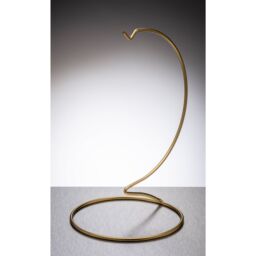 Sienna Glass Gold Metal Ornament Stand Large - thumbnail 2
