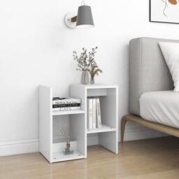 Berkfield Home Bedside Cabinets 2 pcs White 50x30x51.5 cm Engineered Wood - thumbnail 3