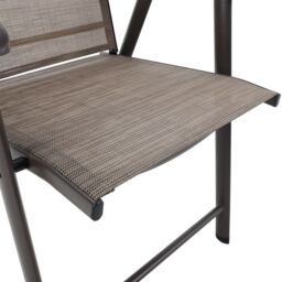 Living and Home Dauda 2 Seater Dining Bistro Set in Brown - thumbnail 9