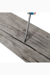 Living and Home Rustic Lifelike Wood Grain Self-adhesive PVC Flooring 36Pcs in Grey - thumbnail 5