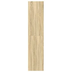 Berkfield Home Highboard Sonoma Oak 70x41x185 cm Engineered Wood in Brown - Size: 70 x 41 x 185 cm - thumbnail 5