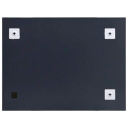 Berkfield Home Wall Mirror 60x50 cm Glass in Silver - thumbnail 4