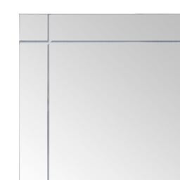 Berkfield Home Wall Mirror 60x50 cm Glass in Silver - thumbnail 5