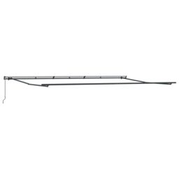 Berkfield Home Manual Retractable Awning Orange & Brown 600x300 cm - thumbnail 5