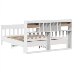Berkfield Home Decorative Bed Frame without Mattress White 180x200 cm Super King - thumbnail 8