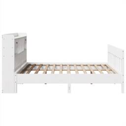 Berkfield Home Decorative Bed Frame without Mattress White 180x200 cm Super King - thumbnail 7