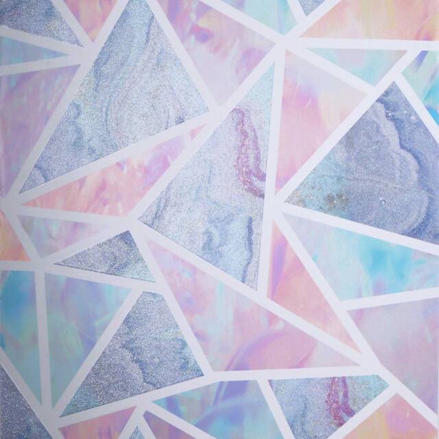 Arthouse Pastel Geo Wallpaper - image 1