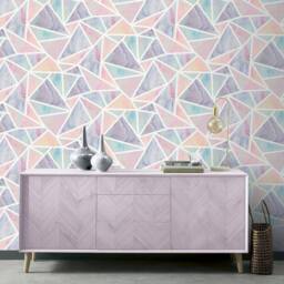 Arthouse Pastel Geo Wallpaper - thumbnail 4
