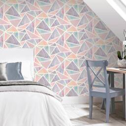 Arthouse Pastel Geo Wallpaper - thumbnail 3
