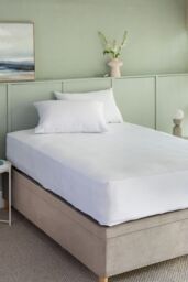 Soak&Sleep Anti Bed Bug Pillow Encasement Pair in White - Size: Standard Pillow Case - thumbnail 4