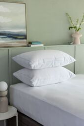 Soak&Sleep Anti Bed Bug Pillow Encasement Pair in White - Size: Standard Pillow Case - thumbnail 5