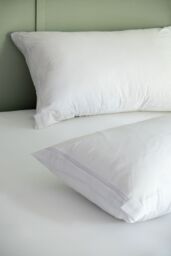 Soak&Sleep Anti Bed Bug Pillow Encasement Pair in White - Size: Standard Pillow Case - thumbnail 3