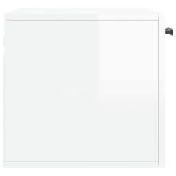 Berkfield Home Wall Cabinet High Gloss White 60x36.5x35 cm Engineered Wood - thumbnail 7