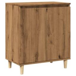 Berkfield Home Sideboard Artisan Oak 60x35x70 cm Engineered Wood in Brown - Size: 60 x 35 x 70 cm - thumbnail 2