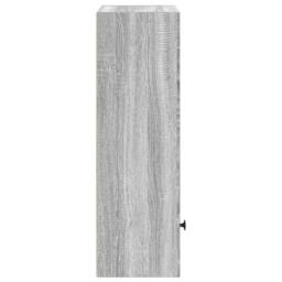 Berkfield Home Durable Bookcase Grey Sonoma 31x24x77 cm Engineered Wood - Size: 31 x 24 x 77 cm - thumbnail 6