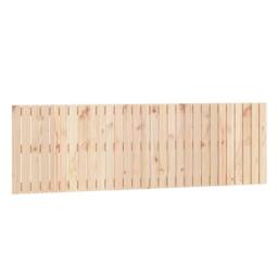 Berkfield Home Wall Headboard 185x3x60 cm Solid Wood Pine in Light Tan - Size: 185 x 3 x 60 cm - thumbnail 3
