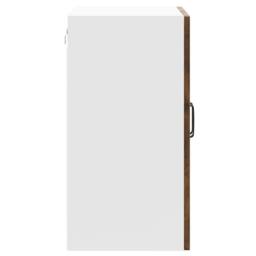 Berkfield Home Kitchen Wall Cabinet Lucca Smoked Oak Engineered Wood in Brown - thumbnail 7