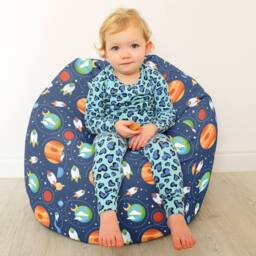 rucomfy Beanbags rucomfy Outer Space Kids Bean Bag Chair - Comfortable Seating for Kids - thumbnail 2