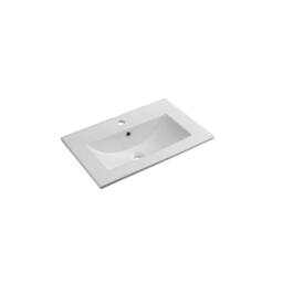 SPETLEK Bathroom Cabinet Vanity Unit Sink Basin Storage in White - thumbnail 4