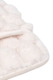 Living and Home Soft Non-Slip Polyester Bath Mat in Beige - Size: 40 x 60 cm - thumbnail 6