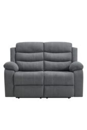 More4Homes Boston Manual Recliner Fabric 1+3 Seater Sofa Set in Grey - thumbnail 7