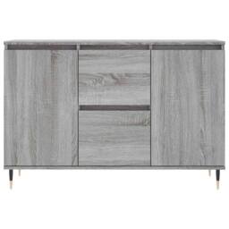 Berkfield Home Sideboard Grey Sonoma 104x35x70 cm Engineered Wood - Size: 104 x 35 x 70 cm - thumbnail 5