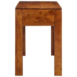 Berkfield Home Desk 110x50x73 cm Solid Wood Acacia in Brown - Size: 110 x 50 x 73 cm - thumbnail 5