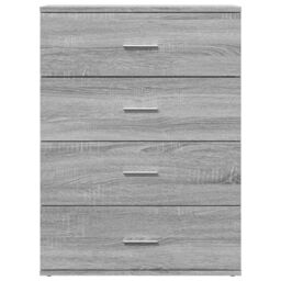 Berkfield Home Sideboard Grey Sonoma 60x39x80 cm Engineered Wood - Size: 60 x 39 x 80 cm - thumbnail 5