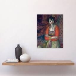 "Artery8 Armenian in Traditional Taraz Glackens Wall Art Poster Print - Size: W12"" x H16""" - thumbnail 4